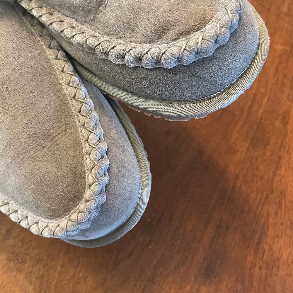 NEW! Manitoban Mukluks sz 41 Men’s Cabin Clog (W 10/M 8) Australian sheepskin - Picture 13 of 17